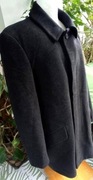 Elegancki płaszcz męski M wełna kaszmir angora
