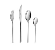 Zestaw sztućców Gerlach 48 szt. FLAMES połysk stal