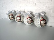 Zestaw bombek akrylowych JEŻYK