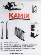 Odkamieniacz w proszku do instal. wodnych, wtryskarek, chłodnic KAMIX 0,5kg