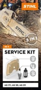 Zetaw serwisowy do pilarek spalinowych STIHL MS 171, MS 181 i MS 211