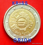 2 Euro 2012 - Włochy - Italia - 10 Lat Euro