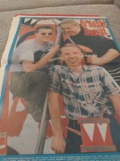 PLAKAT FOTOS ROZKŁADÓWKA BRONSKI BEAT  RYGINAL LATA 80 PRL