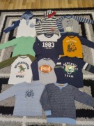 Bluzki chłopięce z długim rękawem 116cm 