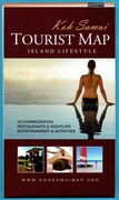 KOH SAMUI Tajlandia mapa turystyczna