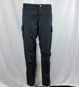 TerraNova rock punk spodnie cargo ćwieki czaszki M 40/42