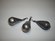 Ciężarki gruntowe łezka z krętlikiem 20g 