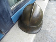 Chełm  strażacki mosiężny