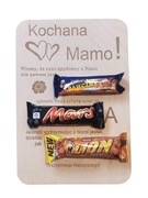 Tabliczka na batoniki, prezent na DZIEŃ MAMY 
