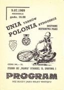 ...DMP Polonia Bydgoszcz - Unia Tarnów 09.07.1989...