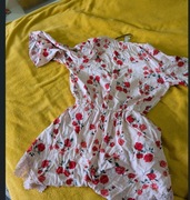 Damska jasna sukienka w kwiatki DIVIDED H&M rozmiar 34 (XS / S)