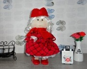 Lalka dekoracyjna lub dla dziecka ręczna robota