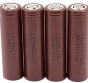 4x Akumulator 18650 Li-ion LG HG2 e-papieros