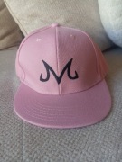 Nowa Czapka Dragon Ball Z Majin Buu | Symbol M | Różowa Snapback