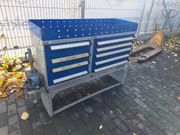 Szafka warsztatowa narzędziowa samochodowa do zabudowy BOTT + imadło 