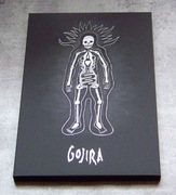 Gojira Oryginalny obraz ręcznie grawerowany... Staloryt