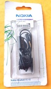 ORYGINALNE SŁUCHAWKI NOKIA HS-40 MONO JACK,nowe,opak.oryg.