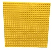 Płytka konstrukcyjna żółta do klocków LEGO classic podstawka 24x24