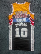 Wielobarwny zestaw koszulek Vintage Mitchell&Ness Rodman  ( 3 koszulki NBA)