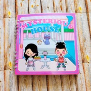 Książeczka na rzepy Toca Boca. Twój różowy świat.