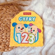 Książka książeczka poznajemy cyfry Fischer Price dla 