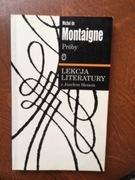 Lekcja literatury z Józefem Henem Montaigne
