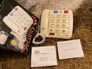 Telefon stacjonarny duży ITT Security