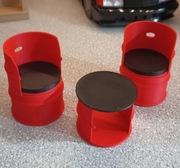 Zestaw mebli do garażu w skali 1:18