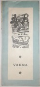 Folder turystyczny przedstawiający miasto Varna (Warna, Bułgaria).