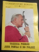 Magazyn, album 3 wizyta JPII do Polski L' osservatore Romano. 1987