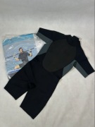 Męska pianka triathlonowa do pływania Crane Ironman Triathlon czarno szara