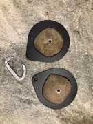 chwyty wspinaczkowe drytooling KAMIEŃ  otoczak zestaw 2 szt