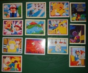 Pokemon Naklejki Merlin 2