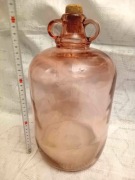 BUTLA ozdobna szkło duża masywna