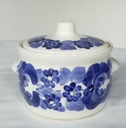 Fajansowy pojemnik/cukiernica z Włocławka [W4]