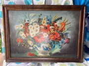 Stary obraz na dykcie