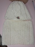 Czapka z kominem miękka milutki damska 