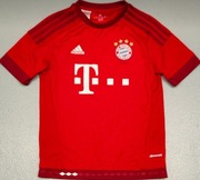 S) BAYERN MONACHIUM ADIDAS oryginalna koszulka klubowa Roz.150cm 