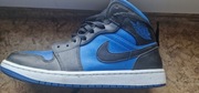 Nike Air Jordan 1 Mid Black Royal Blue, rozm. 43/US 9,5/UK 8,5/ 27,5 cm
