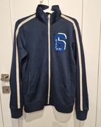 Bluza chłopięca młodzieżowa H&M 158/164 cm na zamek granatowa granat