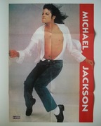 Michael Jackson  (plakat z czasopisma MISS - 55 x 39 cm)