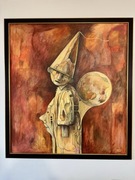 Andrzej Troć „Cudak” – oryginalny obraz olejny płótno 2018