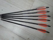 Bełt strzała 16" 43,5 cm 8,8mm wymienny grot 6 szt włókno węglowe