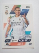 Topps match attax extra 2025 /26 SIGNE BRUUN 150 Real Madryt karta Rookie 