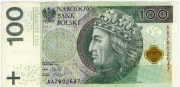 Banknot serii AA7602647