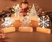 Świecące dekoracje. Boże Narodzenie. Święta.