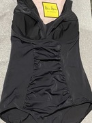 Jednoczęściowy strój kąpielowy „Miss Mary” -48B- czarny