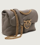 PINKO PUFF TOREBKA SKÓRZANA DUŻA SKÓRA NOWA ORYGINALNA