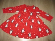 John Levis sukienka święta rozmiar 68 cm 3-6 ms