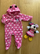 Cool Club by Smyk Myszka Minnie różowy pajac 68 cm + nowa maskotka modna dz